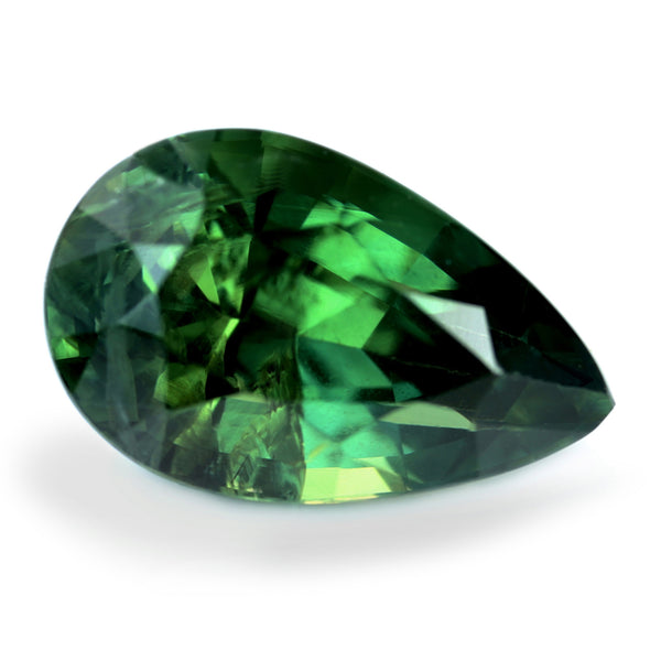 2.71ct Certified Natural Green Sapphire