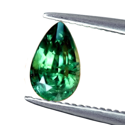 2.71ct Certified Natural Green Sapphire
