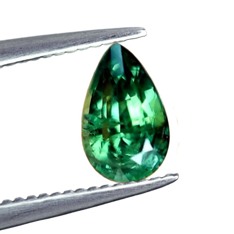 2.71ct Certified Natural Green Sapphire