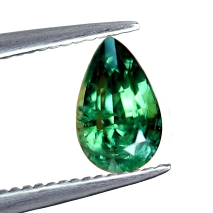 2.71ct Certified Natural Green Sapphire