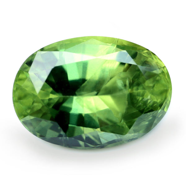 1.43ct Certified Natural Green Sapphire