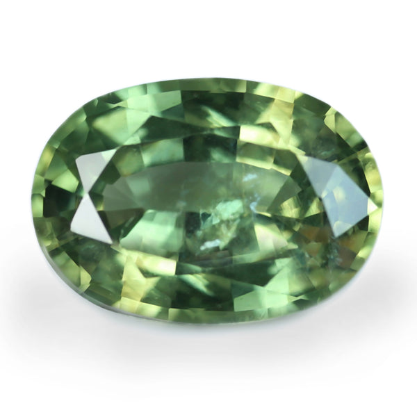 1.17ct Certified Natural Green Sapphire