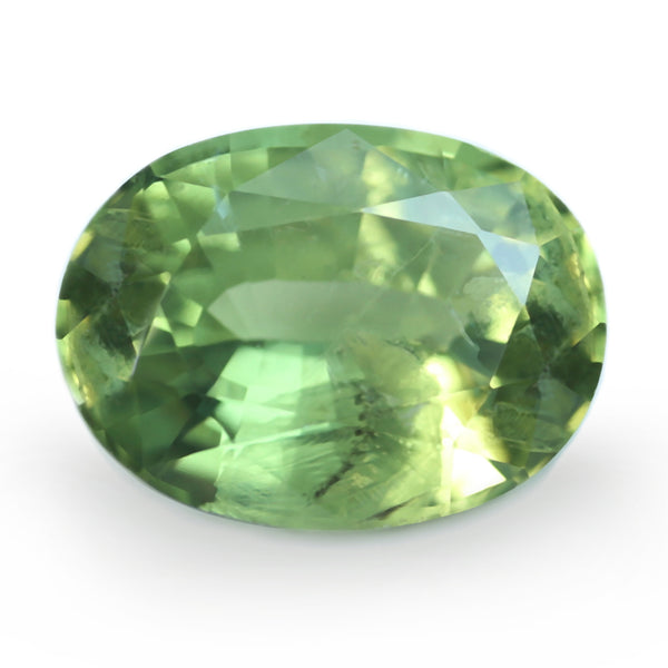 1.14ct Certified Natural Green Sapphire