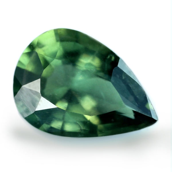 1.33ct Certified Natural Teal Sapphire