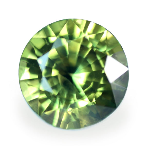 0.55ct Certified Natural Green Sapphire