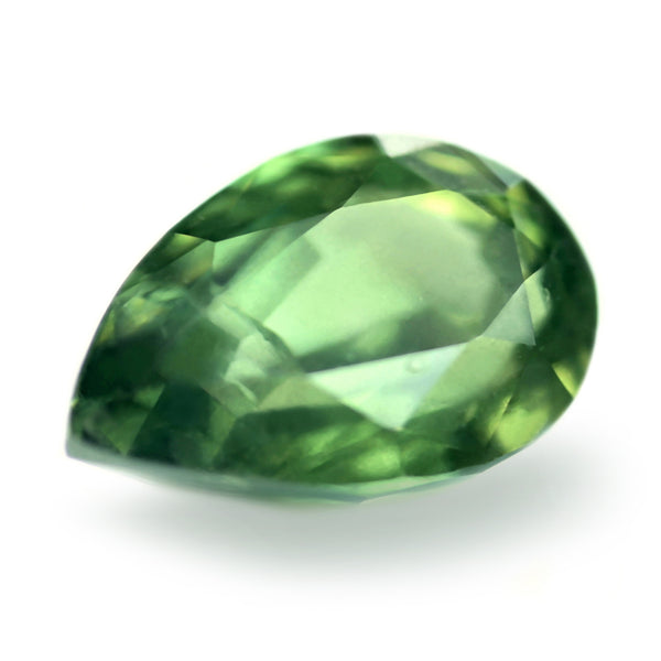 1.18ct Certified Natural Green Sapphire