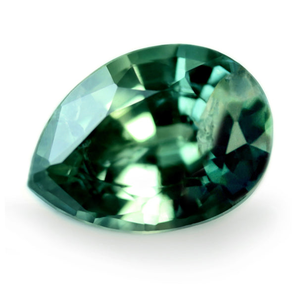 1.19ct Certified Natural Green Sapphire