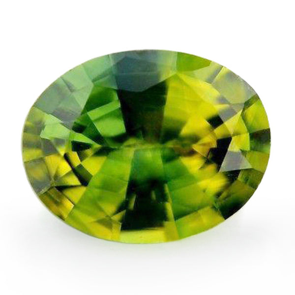 1.18ct Certified Natural Green Sapphire
