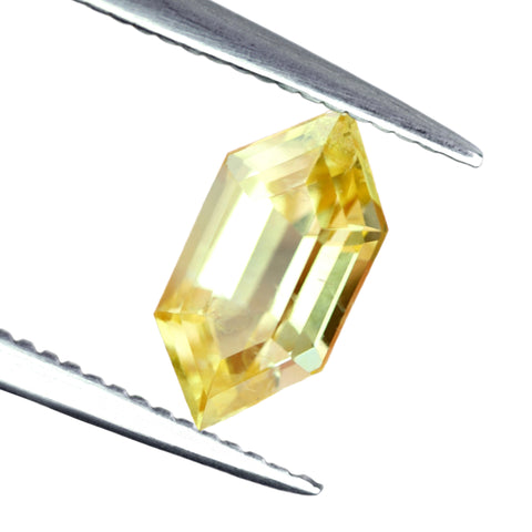1.02ct Certified Natural Yellow Sapphire
