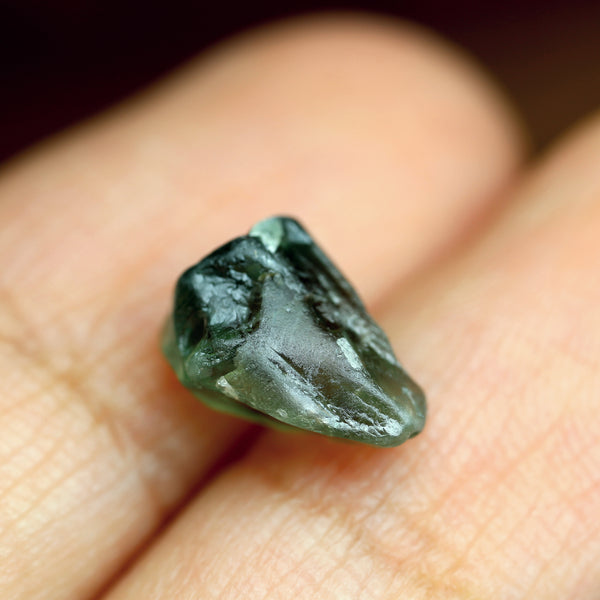 3.00ct Certified Natural Green Sapphire