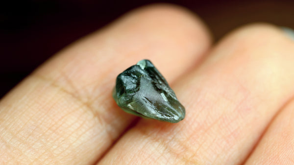 3.00ct Certified Natural Green Sapphire