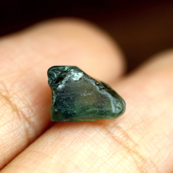 3.00ct Certified Natural Green Sapphire