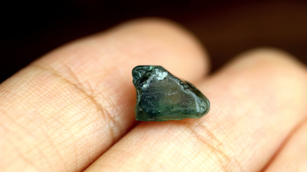 3.00ct Certified Natural Green Sapphire