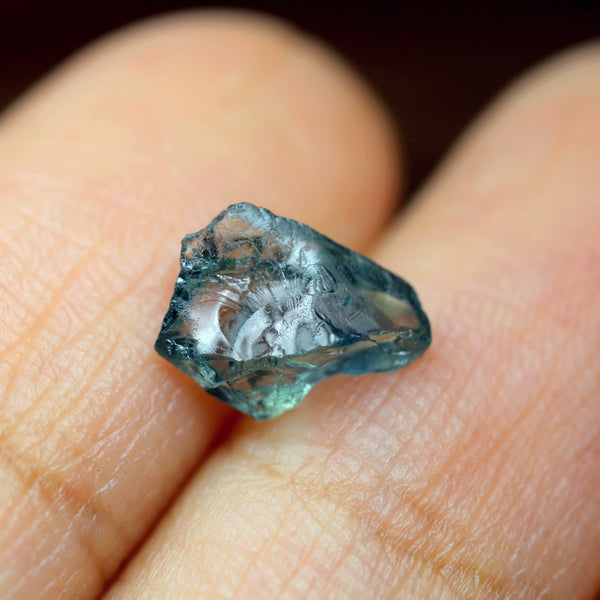 1.44ct Certified Natural Teal Sapphire