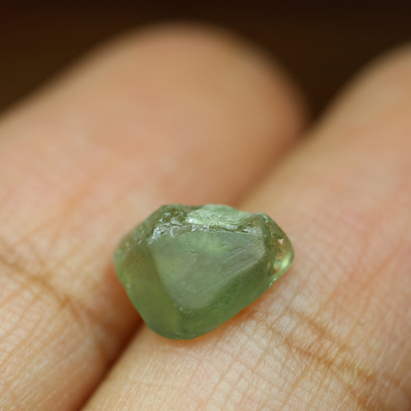 2.32ct Certified Natural Green Sapphire