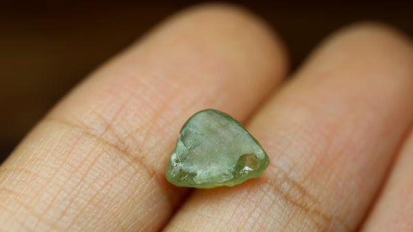 2.32ct Certified Natural Green Sapphire