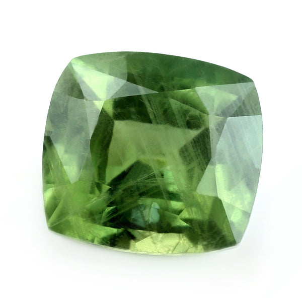 1.35ct Certified Natural Green Sapphire