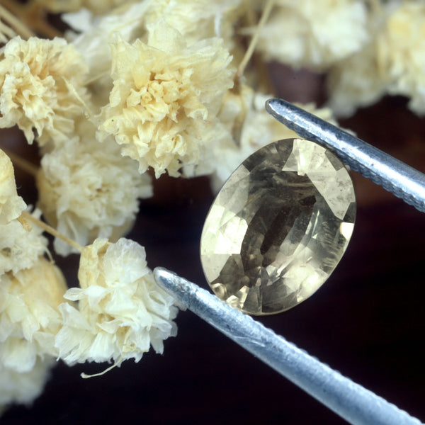 1.00ct Certified Natural Champagne Sapphire