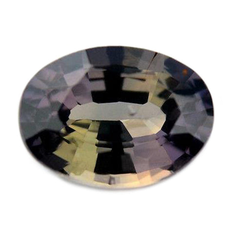 0.79ct Certified Natural Multicolor Sapphire