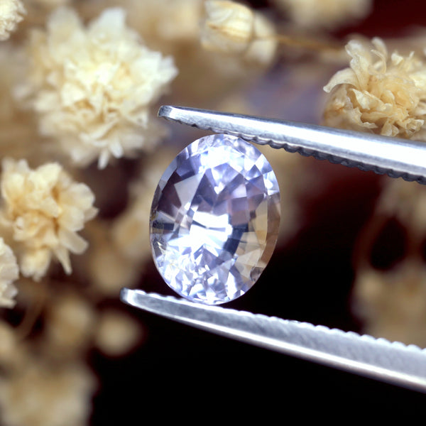 1.25 ct Certified Natural White Sapphire – sapphirebazaar