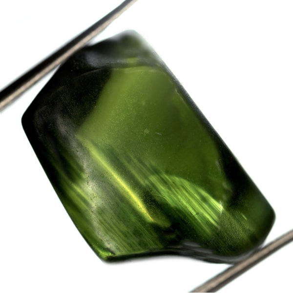 27.05ct Certified Natural Green Sapphire