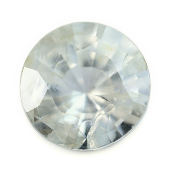 1.09ct Certified Natural White Sapphire