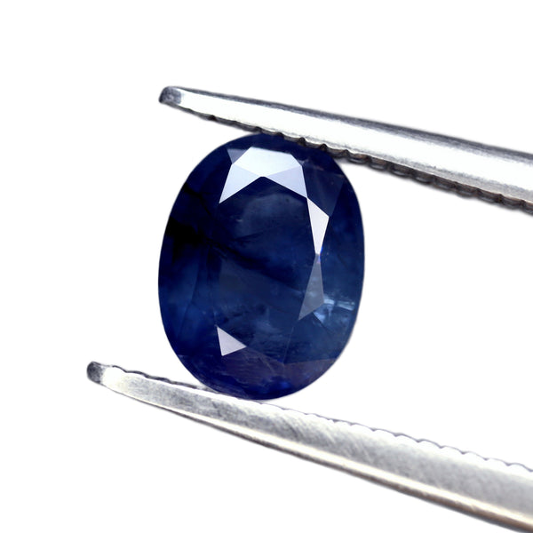 1.14ct Certified Natural Blue Sapphire