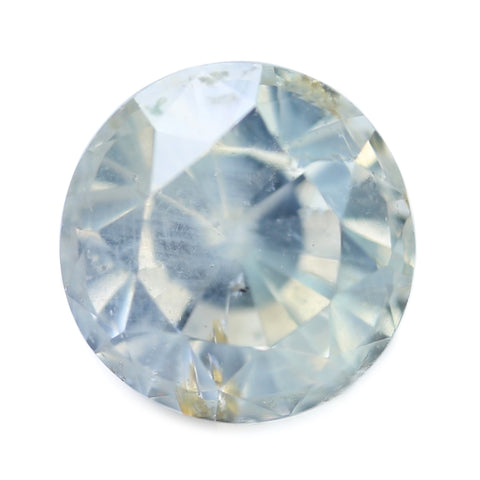 1.28ct Certified Natural White Sapphire