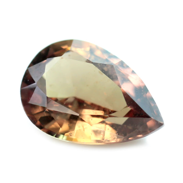0.52ct Certified Natural Champagne Sapphire sapphirebazaar