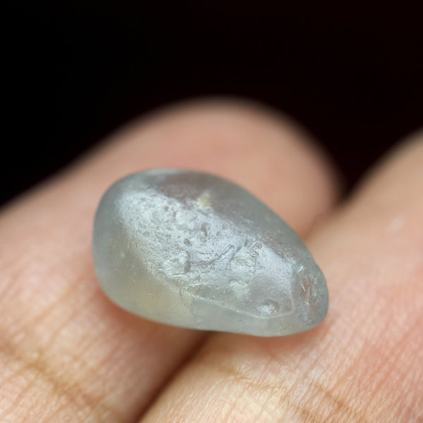 画材 Sapphire Genuine Coarse 0.44ct 9.33x2.52x1.49mm Baguette Step Cut Sapphire 23768-01