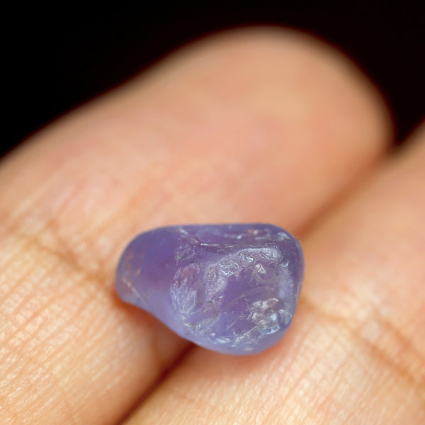 2.43ct Certified Natural Lavender Sapphire
