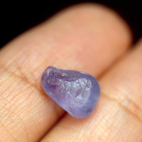 2.43ct Certified Natural Lavender Sapphire