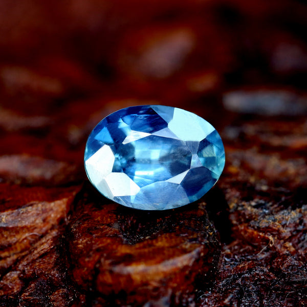 0.78ct Certified Natural Blue Sapphire
