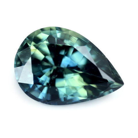 0.80ct Certified Natural Multicolor Sapphire