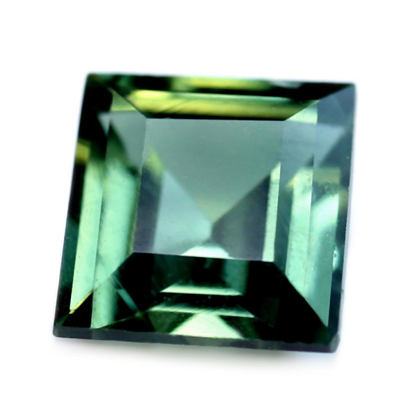 0.47ct Certified Natural Green Sapphire