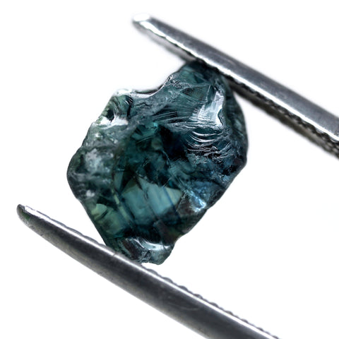 2.88ct Certified Natural Teal Sapphire