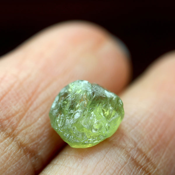 2.84ct Certified Natural Green Sapphire