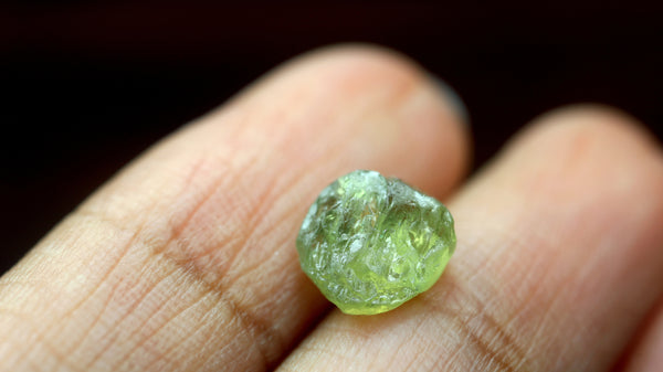 2.84ct Certified Natural Green Sapphire