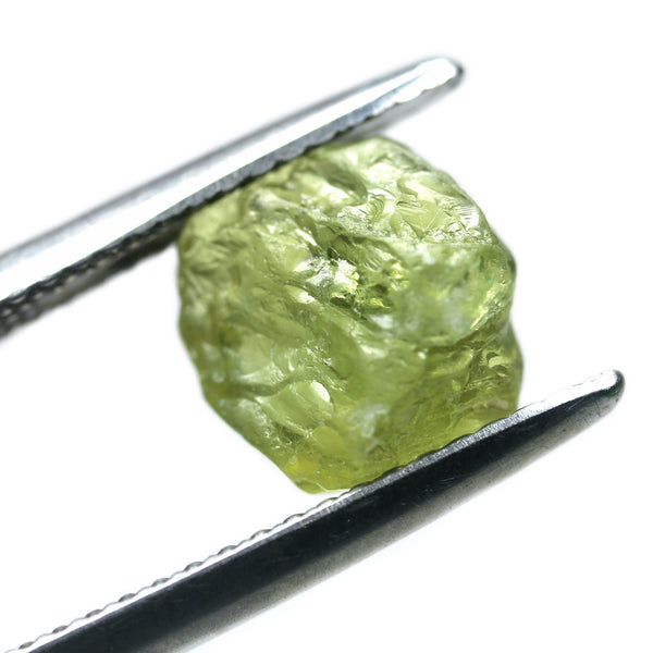 2.84ct Certified Natural Green Sapphire