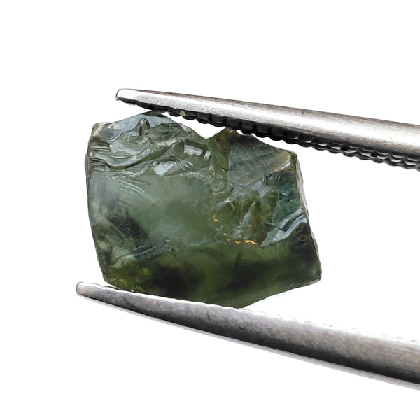 4.12ct Certified Natural Teal Sapphire