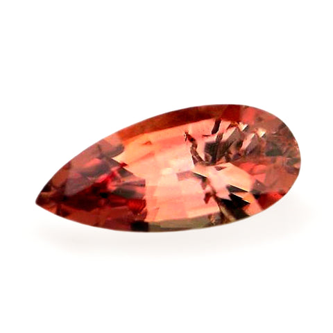 0.45ct Certified Natural Peach Sapphire