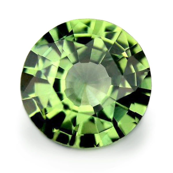 0.48ct Certified Natural Green Sapphire