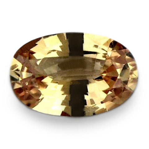 0.44ct Certified Natural Champagne Sapphire