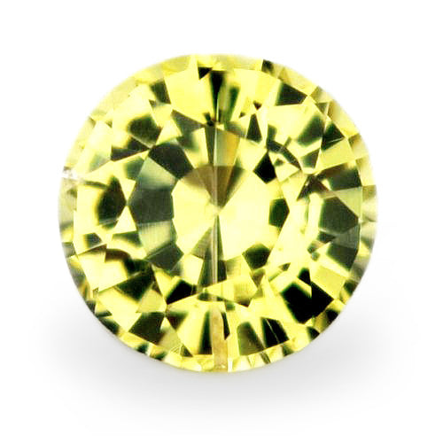 0.39ct Certified Natural Yellow Sapphire
