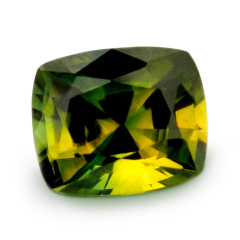 0.83ct Certified Natural Green Sapphire