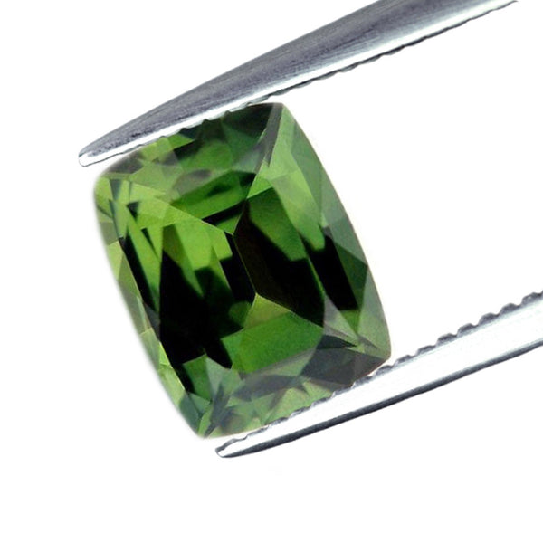 0.81ct Certified Natural Green Sapphire