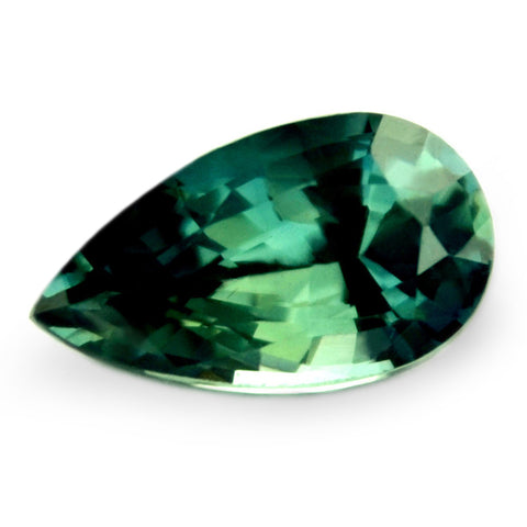 1.09ct Certified Natural Teal Sapphire