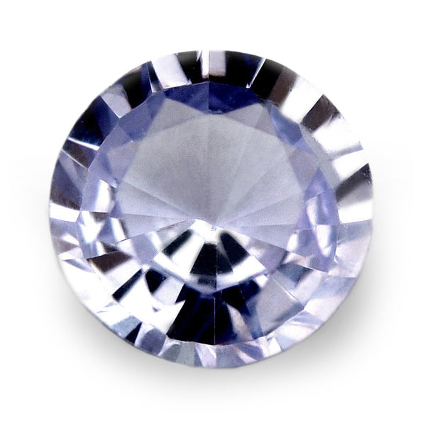 0.40ct Certified Natural White Sapphire