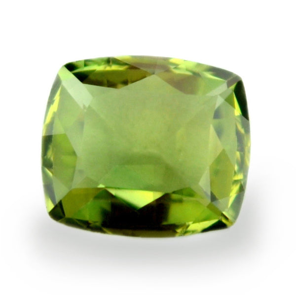 0.85ct Certified Natural Green Sapphire