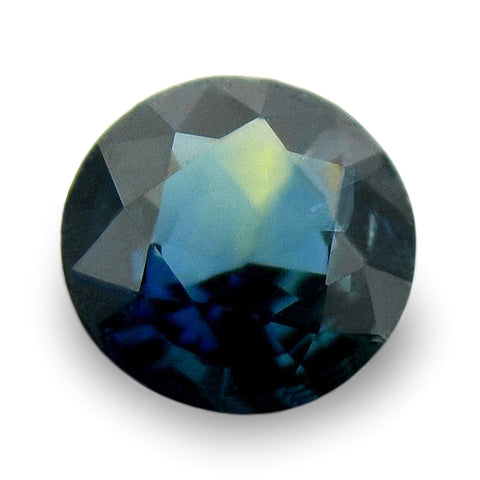 0.32ct Certified Natural Teal Sapphire
